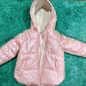 Carter's Light Pink Puffer Jacket